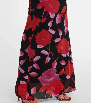 BLUMARINE Fine Jer printed maxi dress | Thumbnail 2