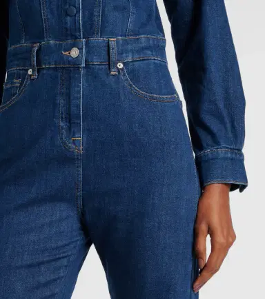 7 For All Mankind Flared denim jumpsuit | Thumbnail 2