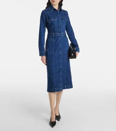 7 For All Mankind Denim shirt dress | Thumbnail 2