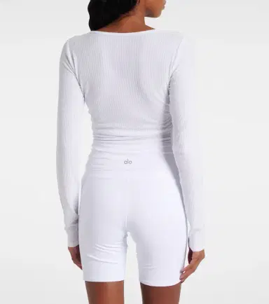 Alo Yoga Gathered top | Thumbnail 5