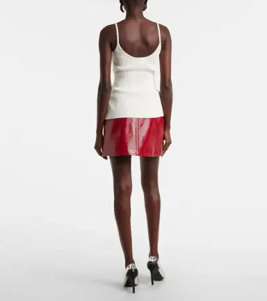 Courrèges Courrèges Reedition ribbed-knit top | Thumbnail 2 Courrèges Courrèges Reedition ribbed-knit top | Thumbnail 2
