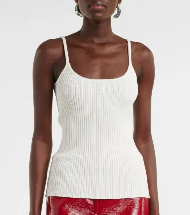 Courrèges Courrèges Reedition ribbed-knit top | Thumbnail 5 Courrèges Courrèges Reedition ribbed-knit top | Thumbnail 5