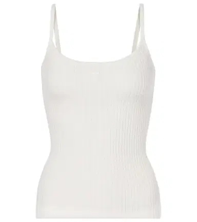 Courrèges Courrèges Reedition ribbed-knit top | Thumbnail 1 Courrèges Courrèges Reedition ribbed-knit top | Thumbnail 1