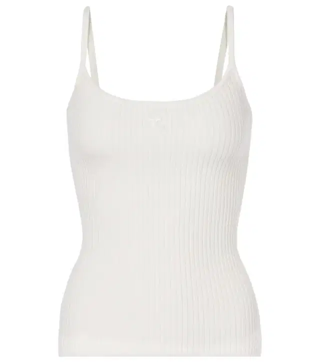 Courrèges Reedition ribbed-knit top