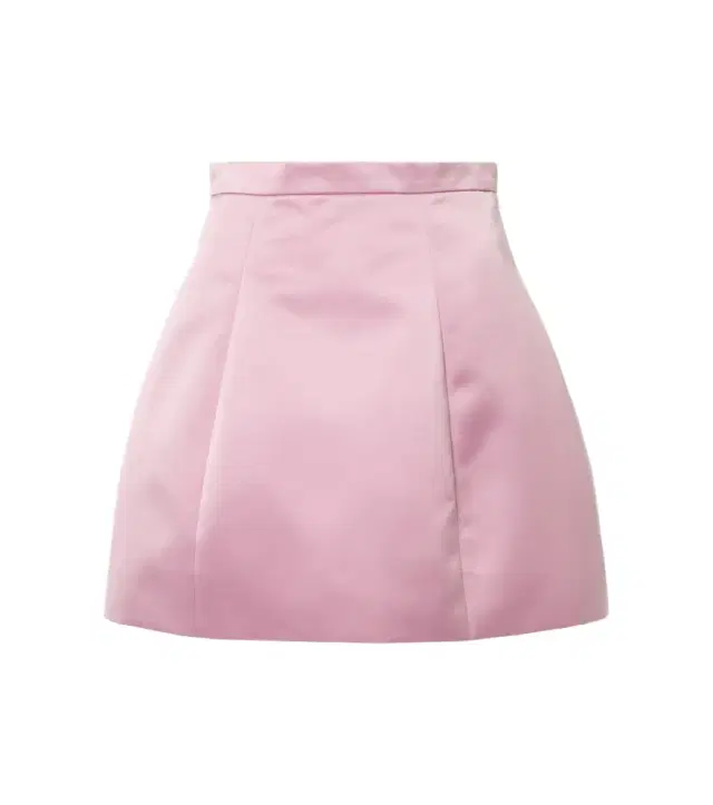 BLUMARINE Duchesse high-rise satin miniskirt