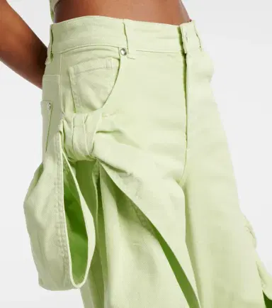 BLUMARINE Draped straight jeans | Thumbnail 3 BLUMARINE Draped straight jeans | Thumbnail 3