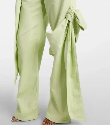 BLUMARINE Draped straight jeans | Thumbnail 4 BLUMARINE Draped straight jeans | Thumbnail 4
