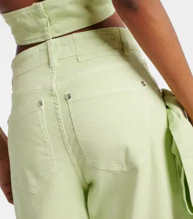 BLUMARINE Draped straight jeans | Thumbnail 5 BLUMARINE Draped straight jeans | Thumbnail 5