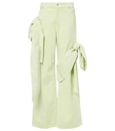 BLUMARINE Draped straight jeans | Thumbnail 1 BLUMARINE Draped straight jeans | Thumbnail 1