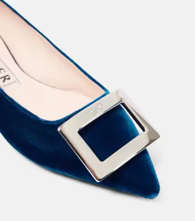 Roger Vivier Velvet ballet flats | Thumbnail 4