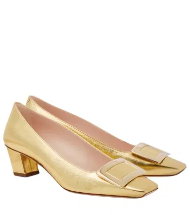 Roger Vivier Décolleté Belle Vivier 45 leather pumps | Thumbnail 1 Roger Vivier Décolleté Belle Vivier 45 leather pumps | Thumbnail 1
