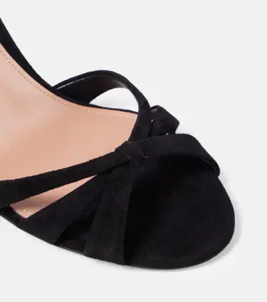 Aquazzura Tati 85 suede sandals | Thumbnail 3