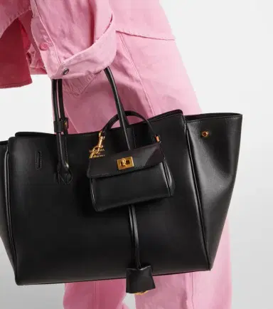 Balenciaga Rodeo Nano leather tote bag | Thumbnail 3