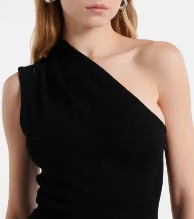 Proenza Schouler Cora one-shoulder crêpe chiffon maxi dress | Thumbnail 4