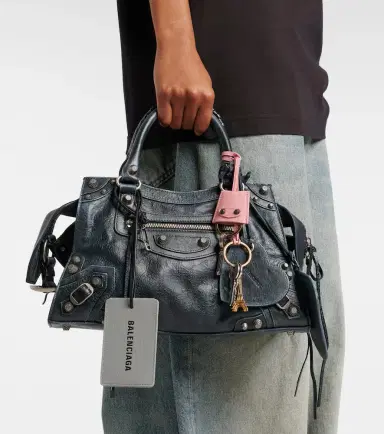 Balenciaga Le City Eiffel leather bag charm | Thumbnail 3