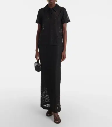 Proenza Schouler Jasmine floral lace maxi skirt | Thumbnail 5