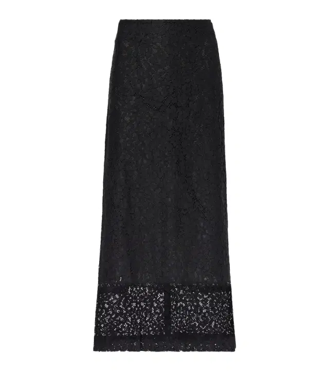 Proenza Schouler Jasmine floral lace maxi skirt
