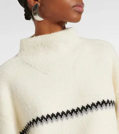 Proenza Schouler White Label Anne Fair Isle wool-blend sweater | Thumbnail 4