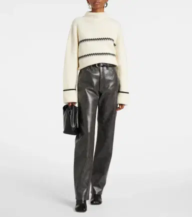 Proenza Schouler White Label Anne Fair Isle wool-blend sweater | Thumbnail 5