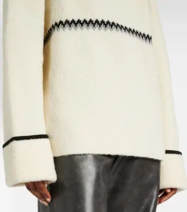 Proenza Schouler White Label Anne Fair Isle wool-blend sweater | Thumbnail 6