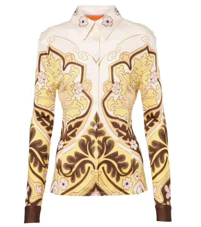 La DoubleJ Spells Placée printed shirt