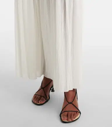 Proenza Schouler Paige pleated crêpe chiffon maxi skirt | Thumbnail 4 Proenza Schouler Paige pleated crêpe chiffon maxi skirt | Thumbnail 4