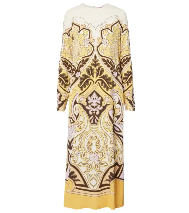 La DoubleJ Spells Placée printed maxi dress