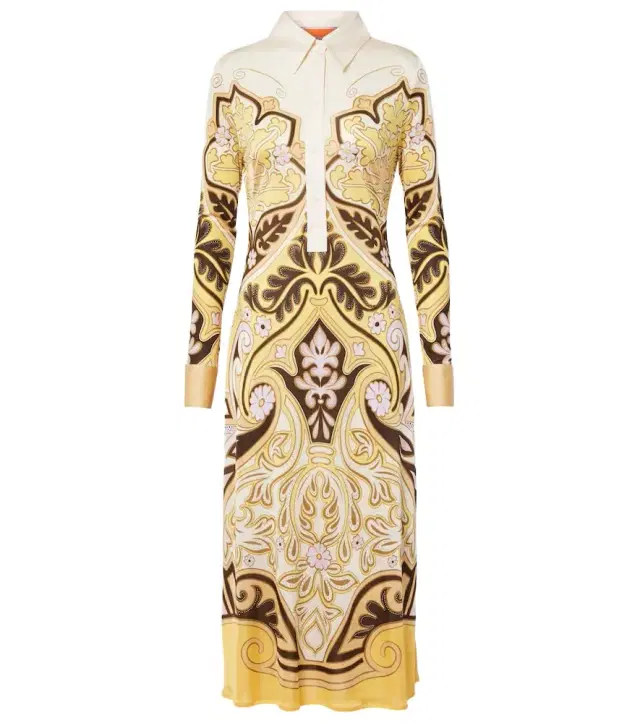 La DoubleJ Perry printed midi dress