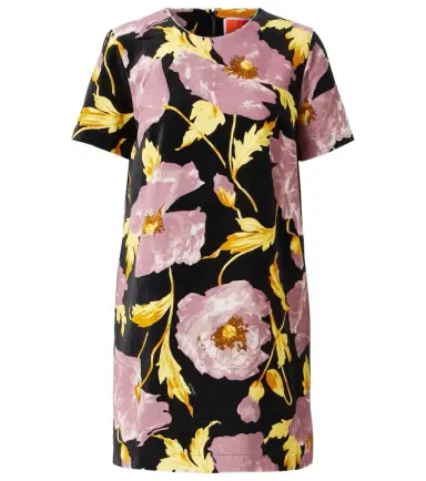 La DoubleJ Mini Swing floral cotton minidress | Thumbnail 1