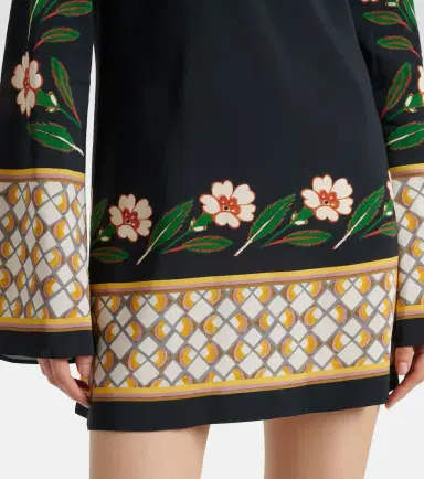 La DoubleJ Supreme Swing floral printed minidress | Thumbnail 5
