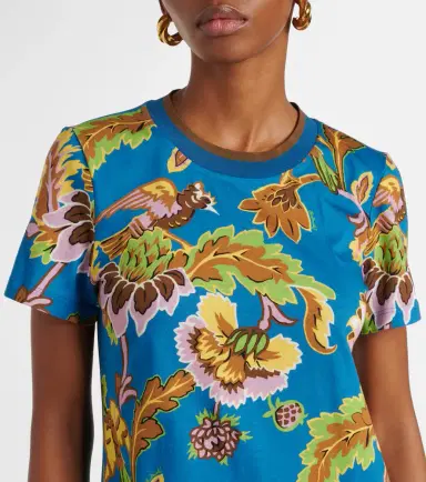 La DoubleJ Swing printed cotton maxi dress | Thumbnail 2