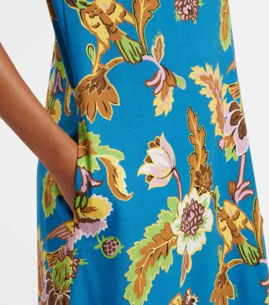 La DoubleJ Swing printed cotton maxi dress | Thumbnail 5