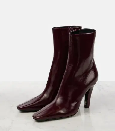 Saint Laurent Jill 95 leather ankle boots | Thumbnail 4