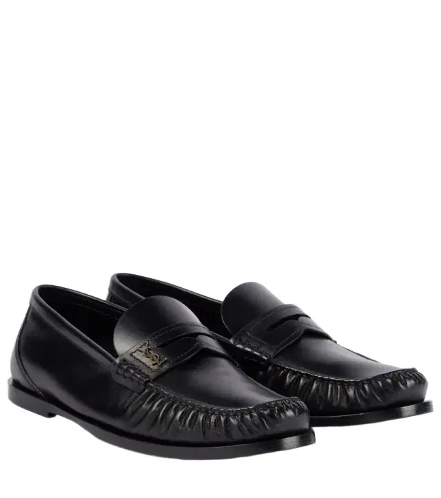 Saint Laurent Laurent leather penny loafers