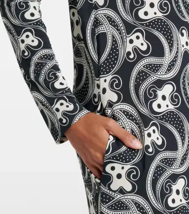 La DoubleJ Swing printed jersey maxi dress | Thumbnail 2