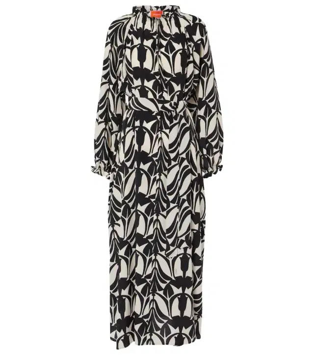 La DoubleJ Cerere silk shirtdress