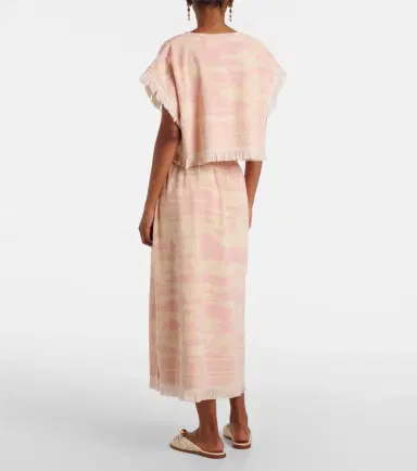 Zimmermann Maxine cotton terry crop top | Thumbnail 3
