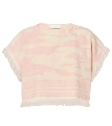 Zimmermann Maxine cotton terry crop top | Thumbnail 1