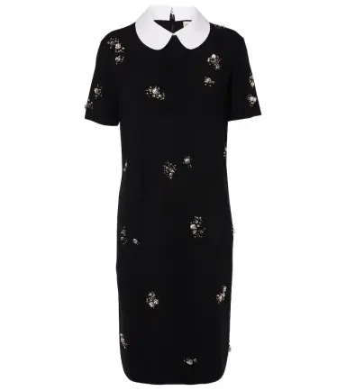 Tory Burch Embellished wool-blend midi dress | Thumbnail 1