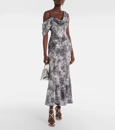 Diane von Furstenberg Joaquin sequined maxi dress | Thumbnail 6