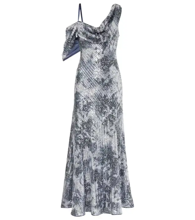 Diane von Furstenberg Joaquin sequined maxi dress