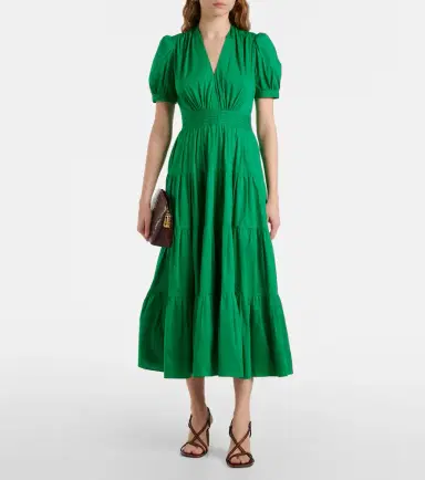 Diane von Furstenberg Darby cotton-blend maxi dress | Thumbnail 2