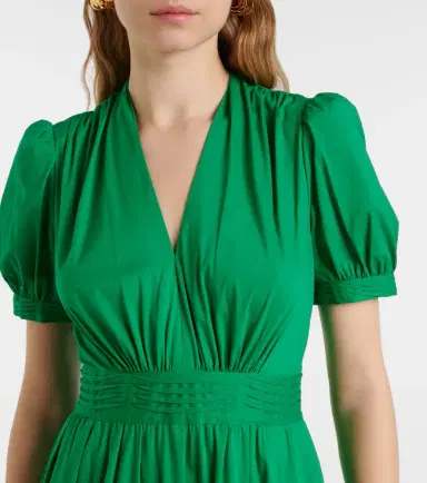 Diane von Furstenberg Darby cotton-blend maxi dress | Thumbnail 3