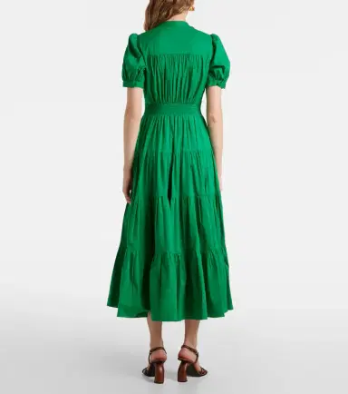 Diane von Furstenberg Darby cotton-blend maxi dress | Thumbnail 4