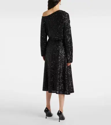 Diane von Furstenberg Belle sequined asymmetric top | Thumbnail 4