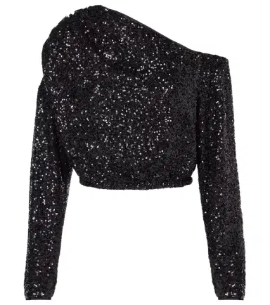 Diane von Furstenberg Belle sequined asymmetric top | Thumbnail 1