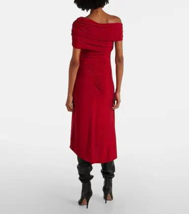 Diane von Furstenberg Agustin lamé midi dress | Thumbnail 4