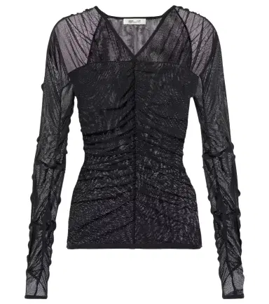 Diane von Furstenberg Eli mesh top | Thumbnail 1