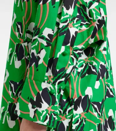 Diane von Furstenberg Caleb printed cotton blouse | Thumbnail 3