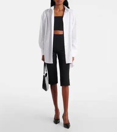 Staud Palladium strapless crop top | Thumbnail 2